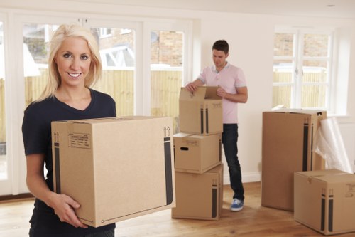 Students using storage solutions in Harrowweald for term break belongings