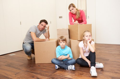 Careful fragile item packing by Harrowweald movers for safe transport